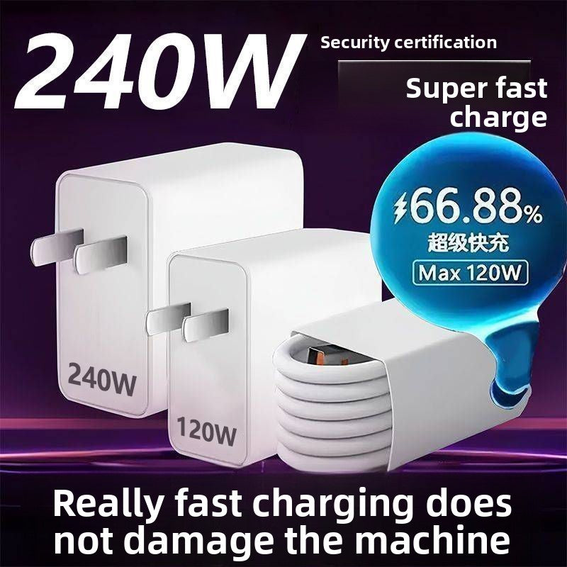 Super Fast Charger with Type-C Cable
