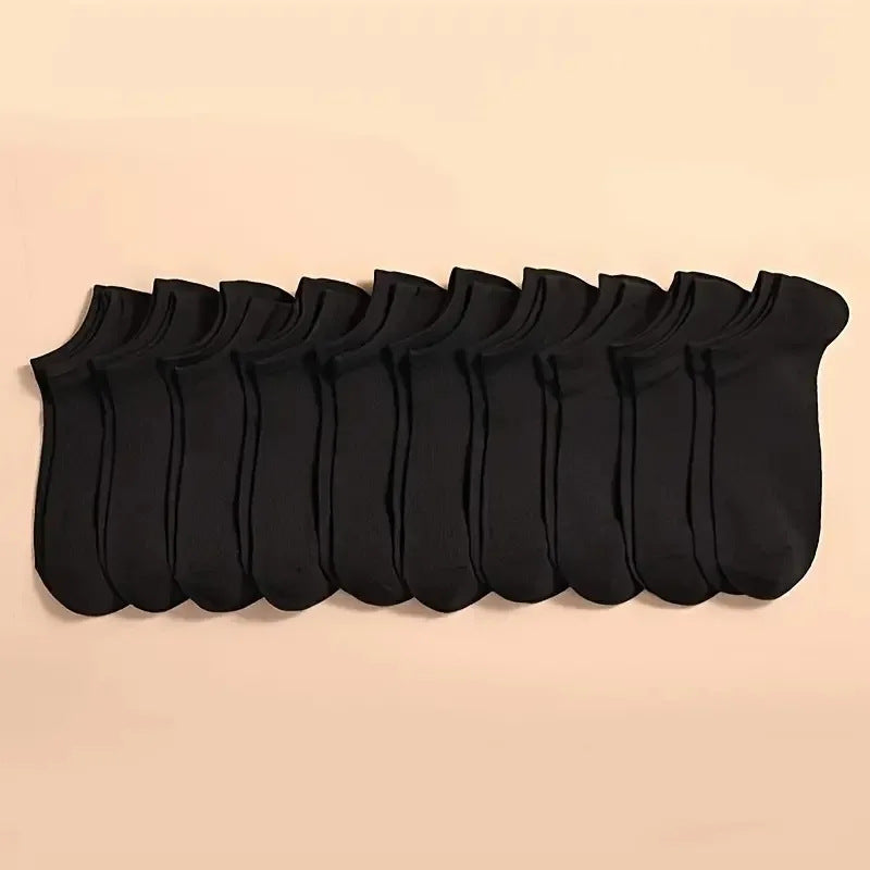 Cross-border Foreign Trade Sports Stockings Men's Socks Summer Running Breathable Outdoor Boat Socks Color Matching Short Socks Socks Wholesale Generation