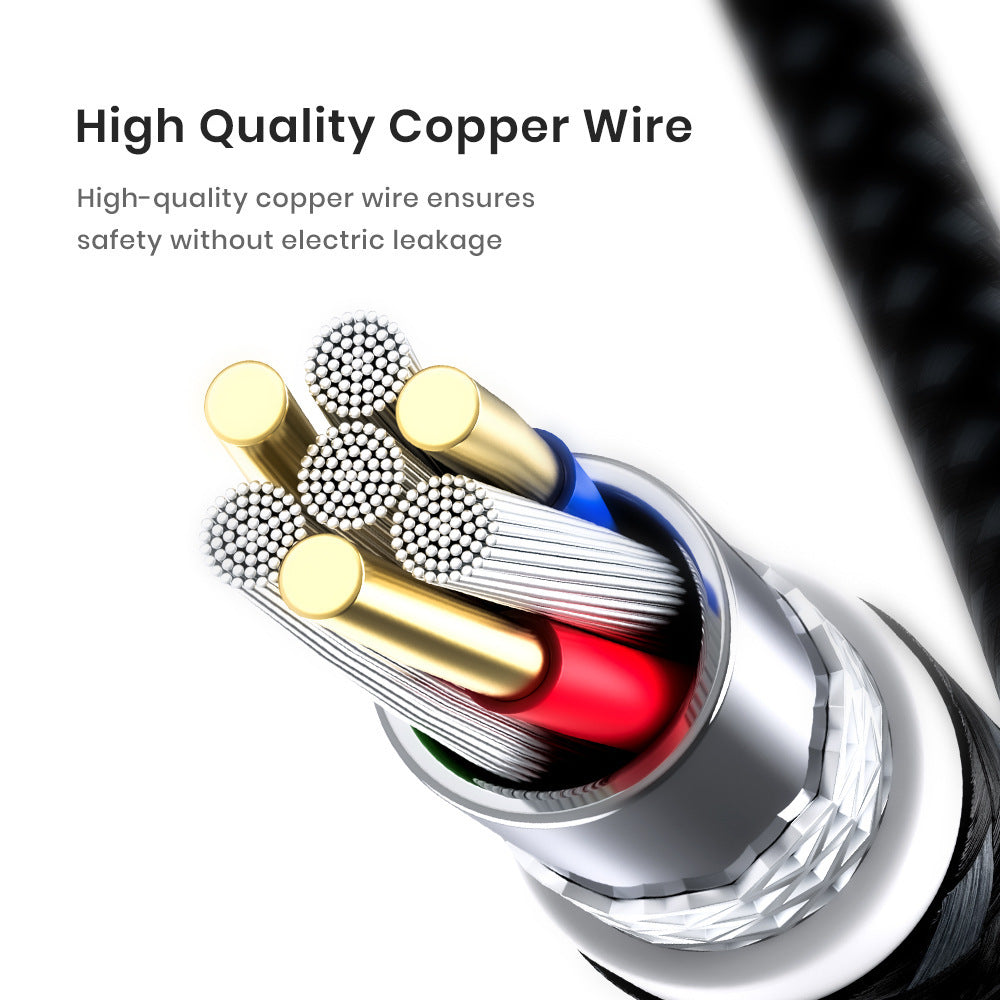 PD100W Fast Charging Data Cable PD-Typec Male To Male