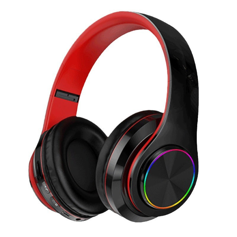 LED Bluetooth Headphones with Deep Bass