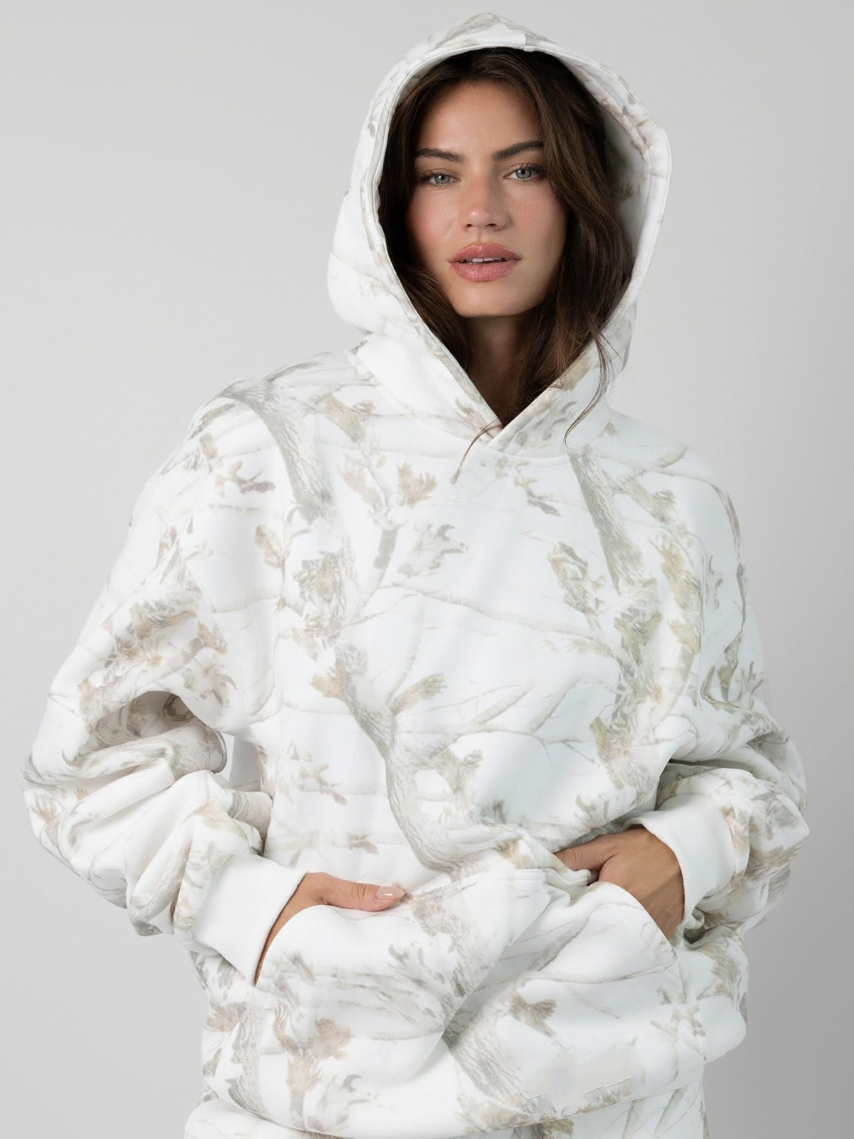 3D Digital Print Fleece Hoodie & Pants Set