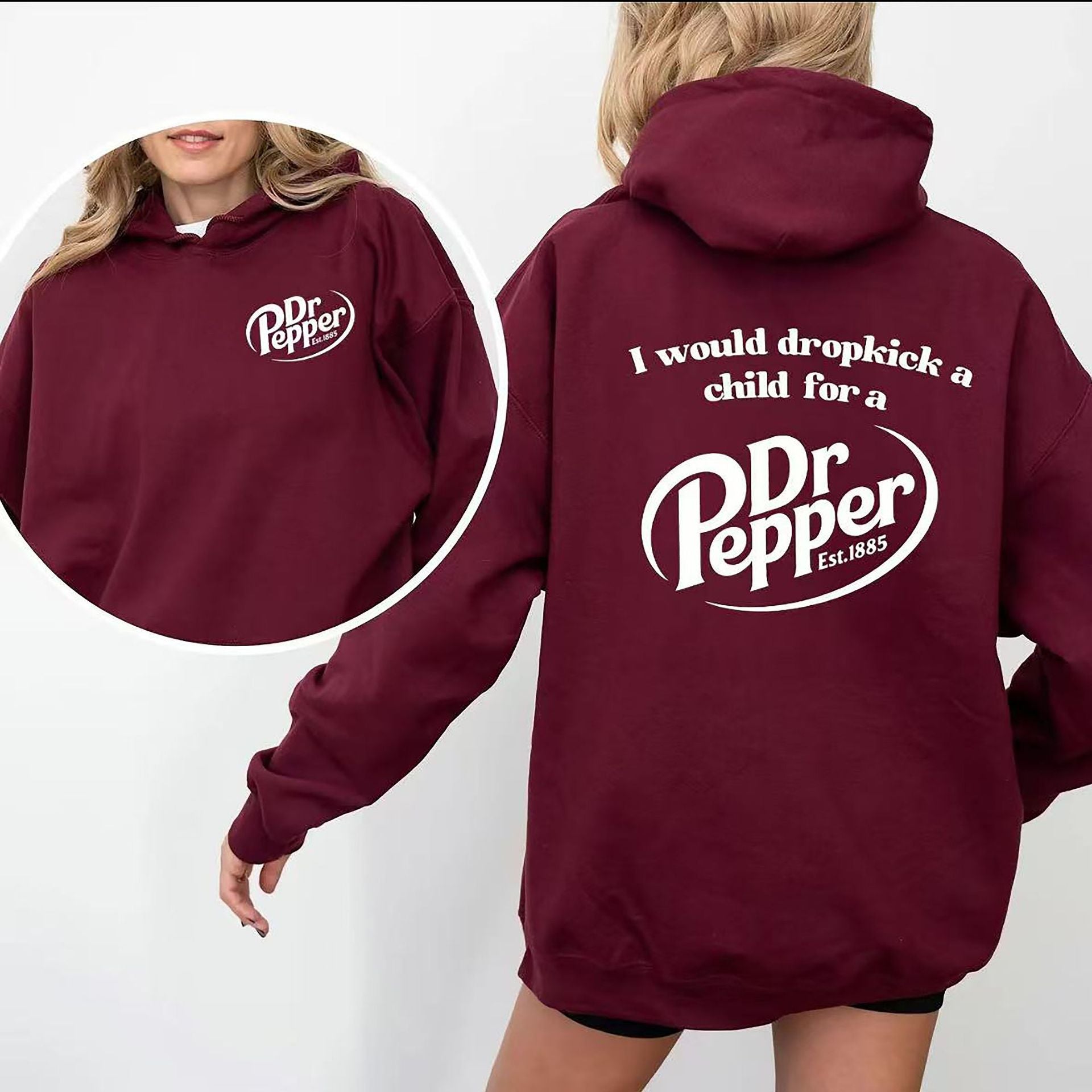 Letter Print Hoodie Casual Versatile Jacket