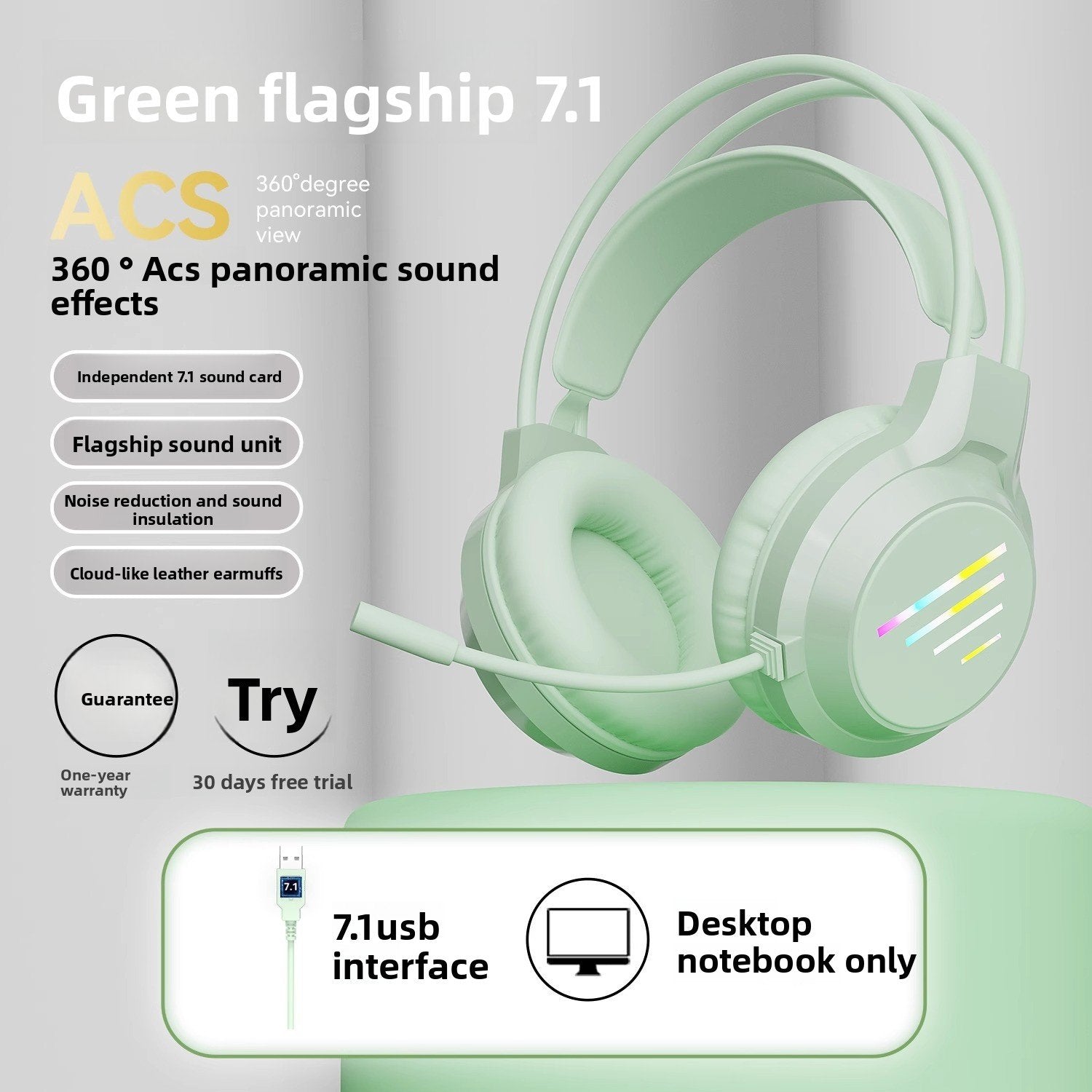 Wired headphones