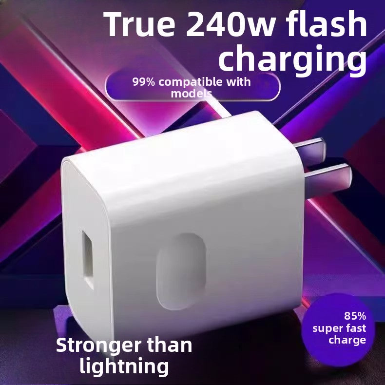 Super Fast Charger with Type-C Cable
