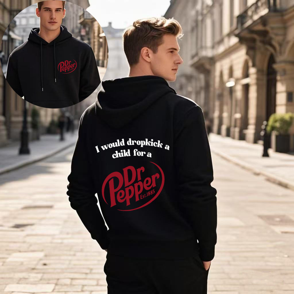 Letter Print Hoodie Casual Versatile Jacket