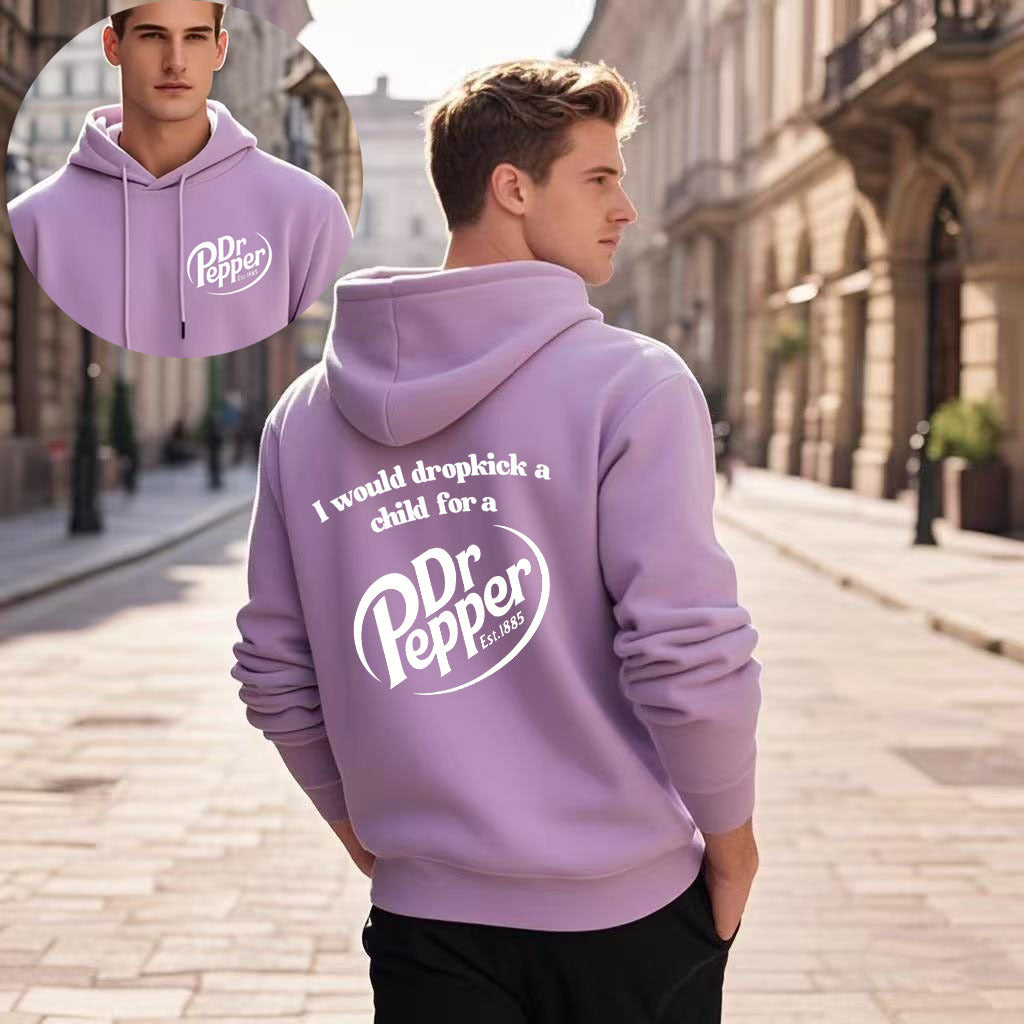 Letter Print Hoodie Casual Versatile Jacket