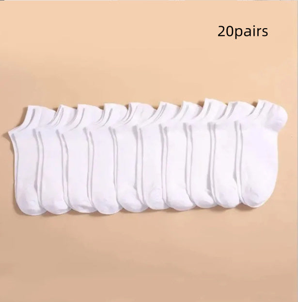 Cross-border Foreign Trade Sports Stockings Men's Socks Summer Running Breathable Outdoor Boat Socks Color Matching Short Socks Socks Wholesale Generation
