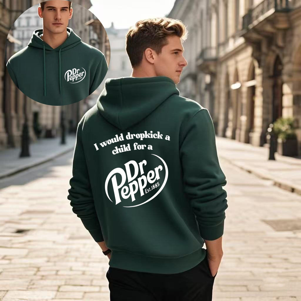 Letter Print Hoodie Casual Versatile Jacket