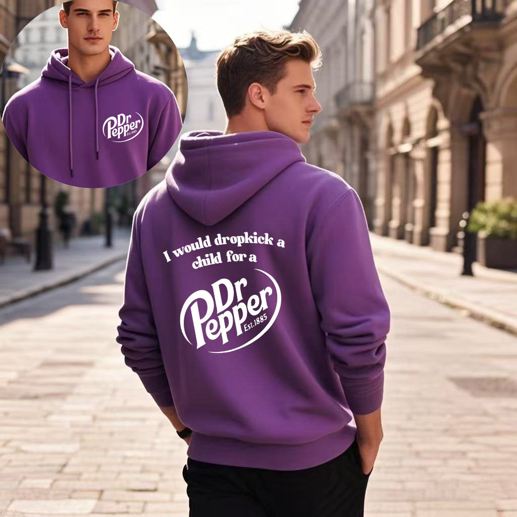 Letter Print Hoodie Casual Versatile Jacket