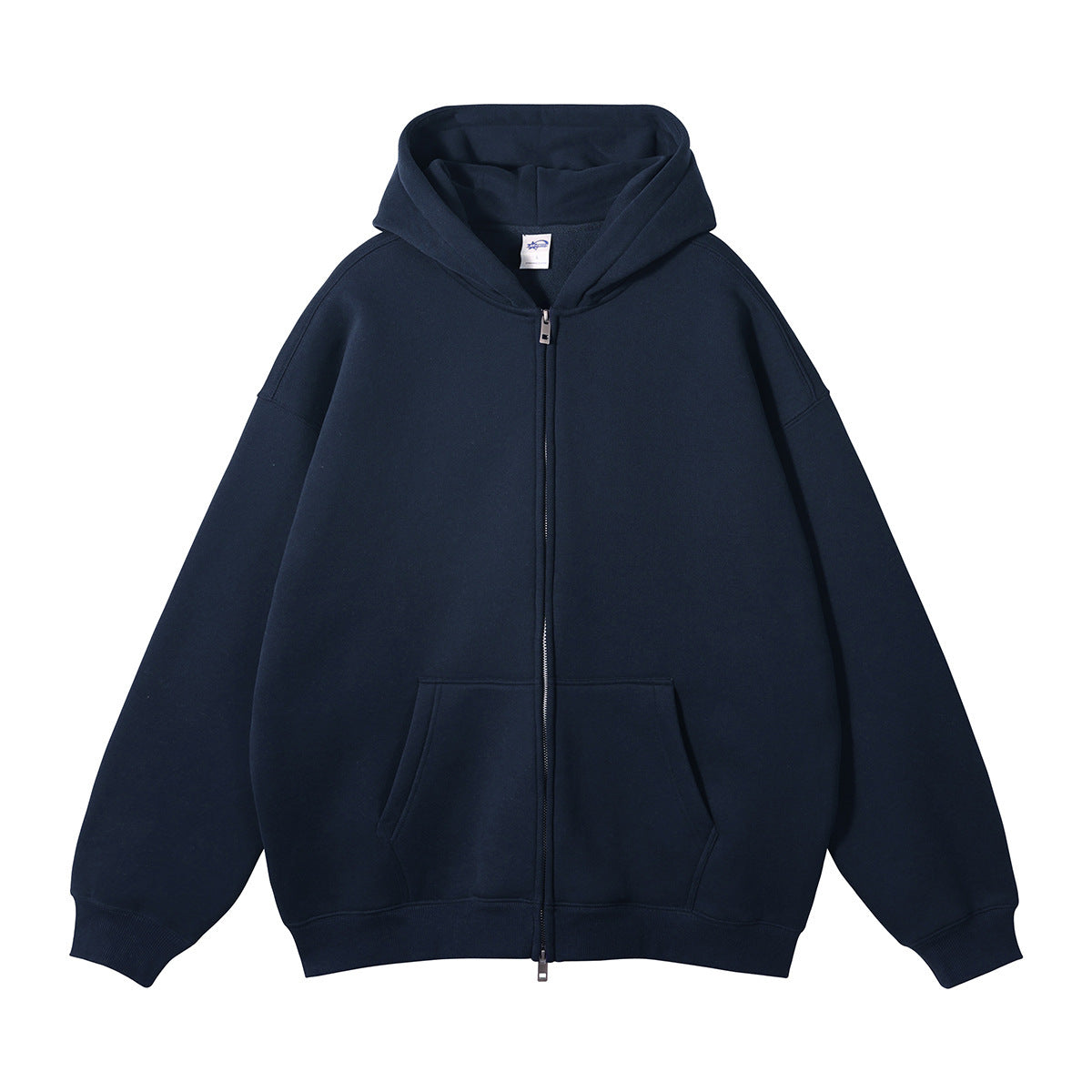 Zippered men's hoodie