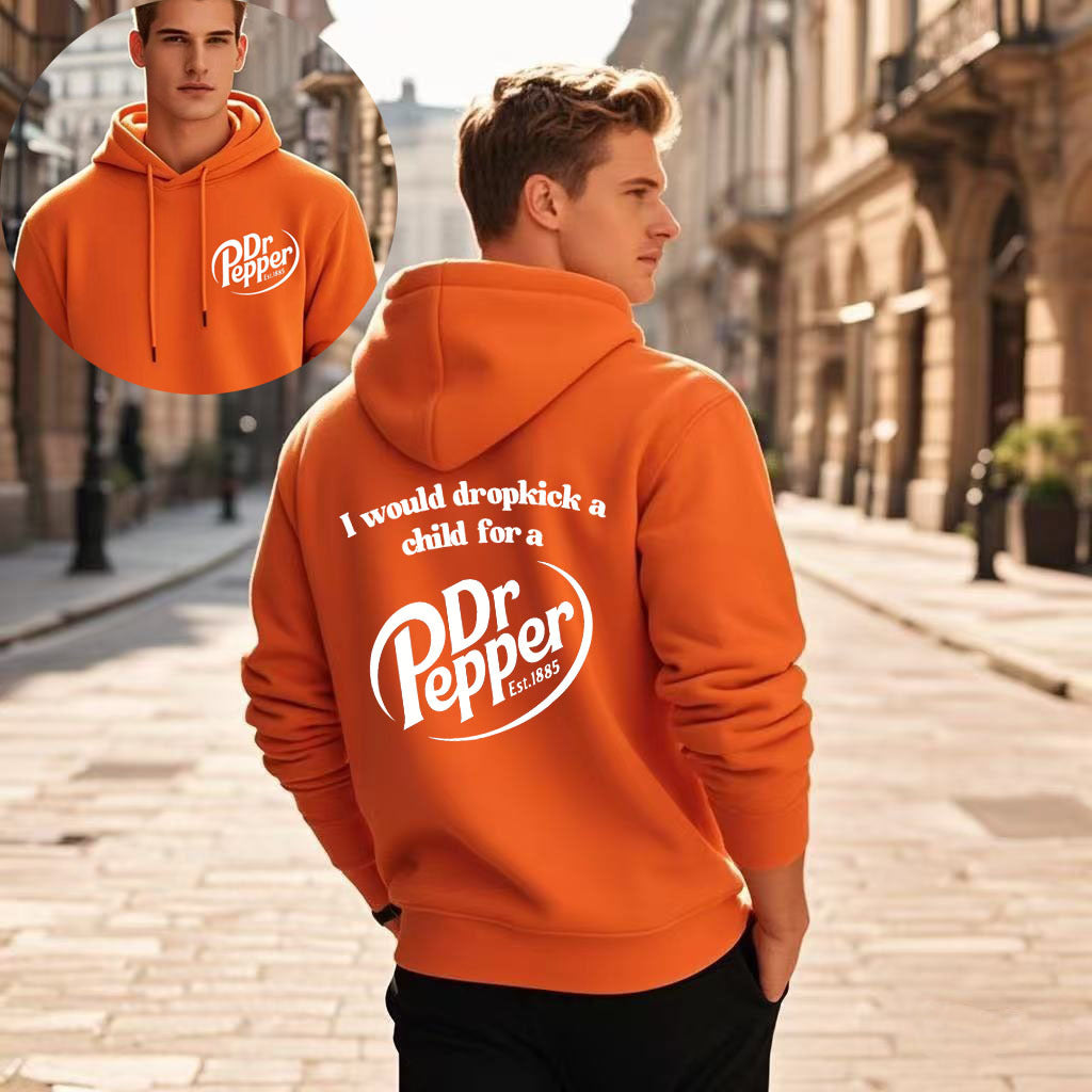 Letter Print Hoodie Casual Versatile Jacket