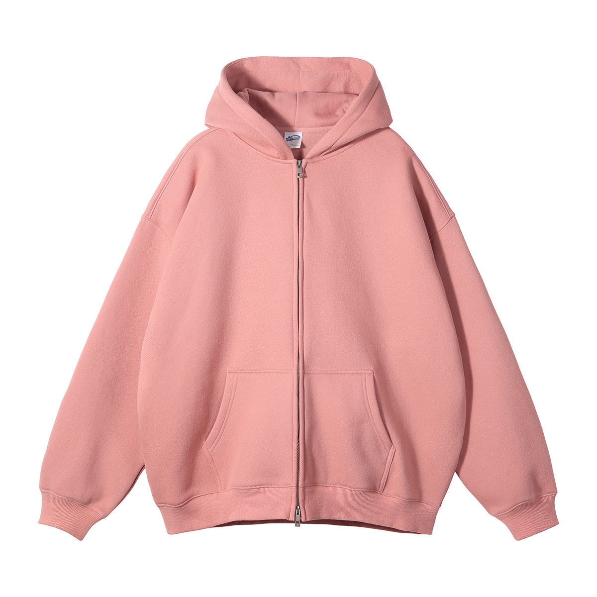 Zippered men's hoodie